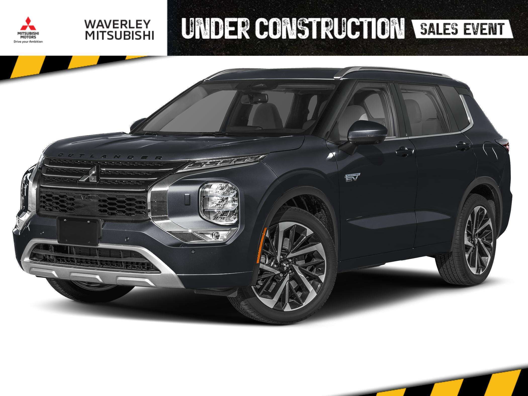 Black 2026 Mitsubishi Outlander Hybrid Plug-in SUV / Crossover  1-Speed Automatic