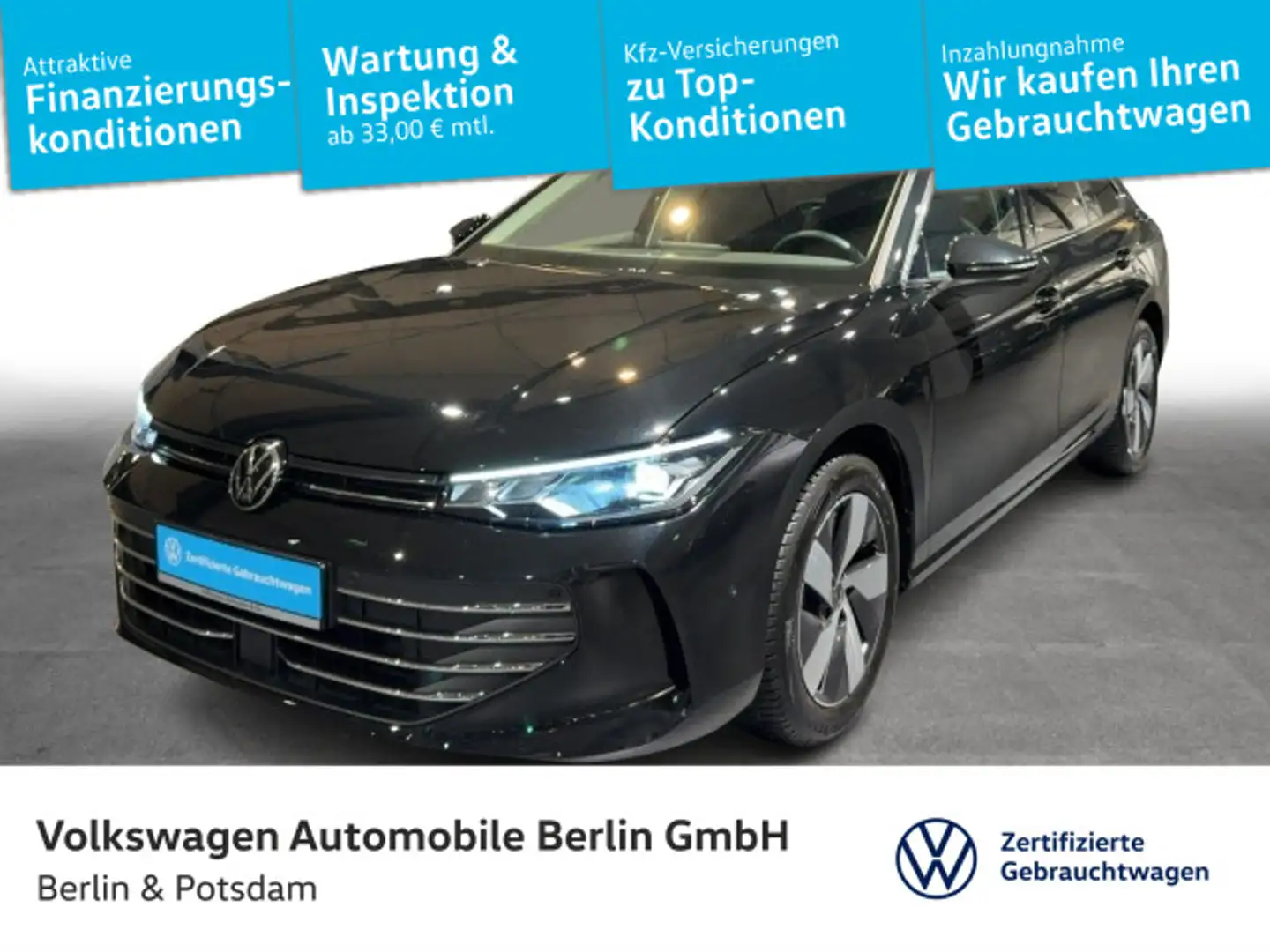 Volkswagen Passat Variant 2.0TDI DSG NAVI AHK LED KAMERA Schwarz - 1