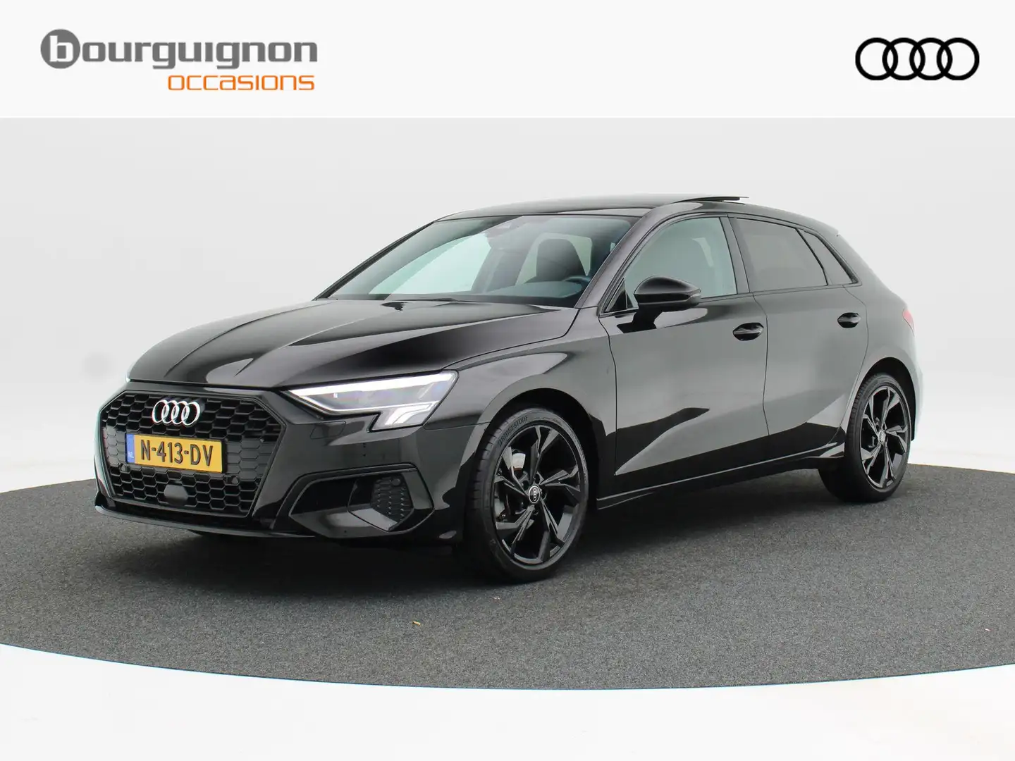 Audi A3 Sportback 30 TFSi 110 Pk Automaat Advanced edition Zwart - 1