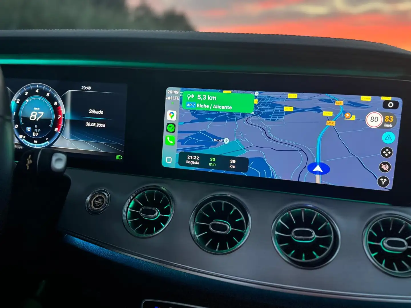 Mercedes-Benz E 200 E Cabrio 200 7G Plus Blanco - 1