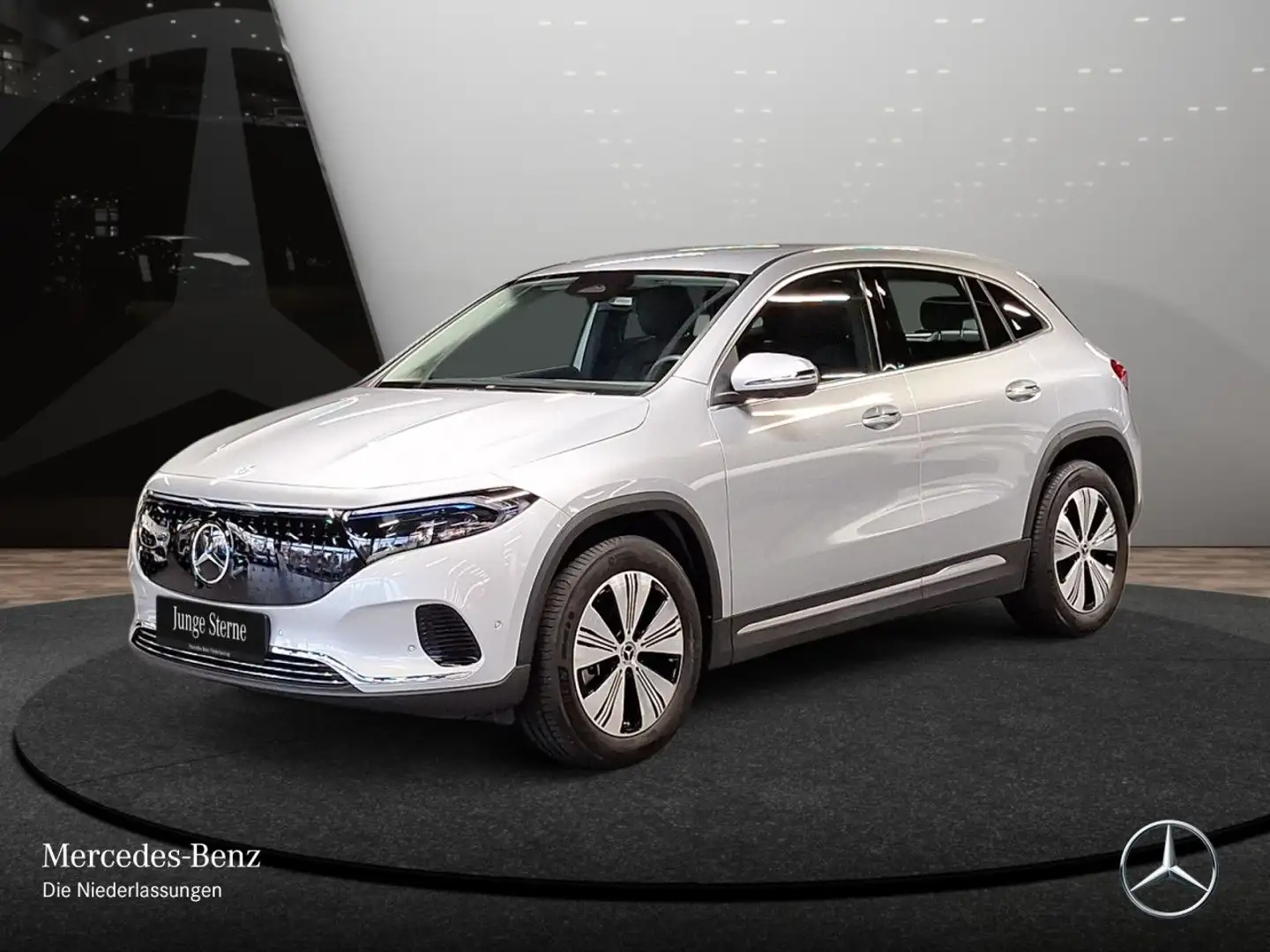 Mercedes-Benz EQA 350 4M PROG+PLUS-PAKET+360+MEMORY+KEYLESS+SPUR Silber - 2