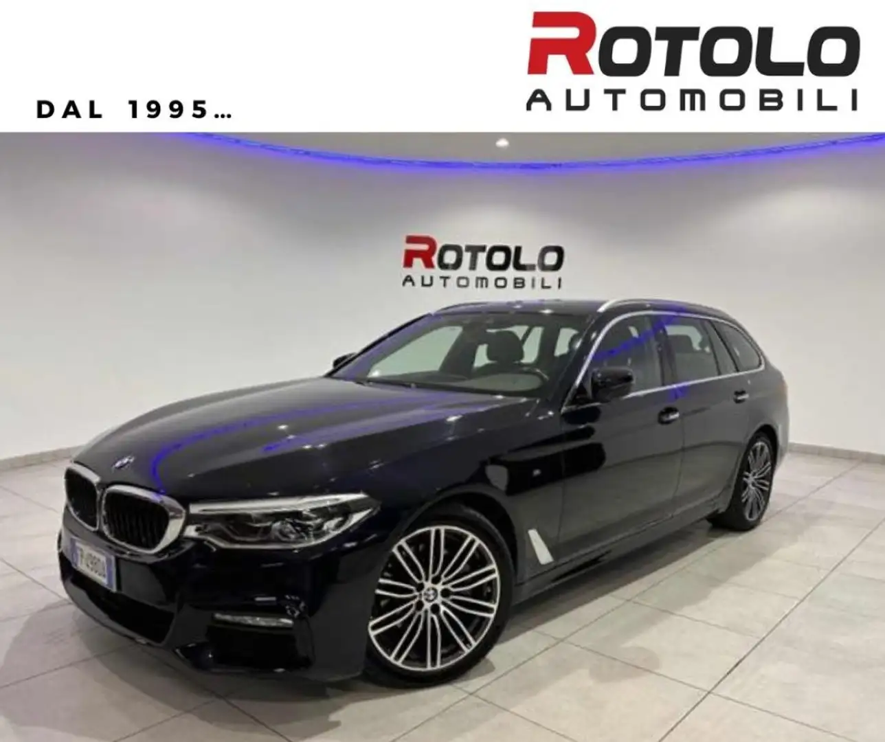BMW 520 d xDrive Touring Msport SENZA FINANZIAMENTO Blu/Azzurro - 1