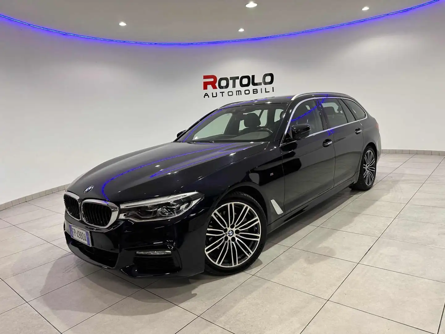 BMW 520 d xDrive Touring Msport SENZA FINANZIAMENTO Blu/Azzurro - 2