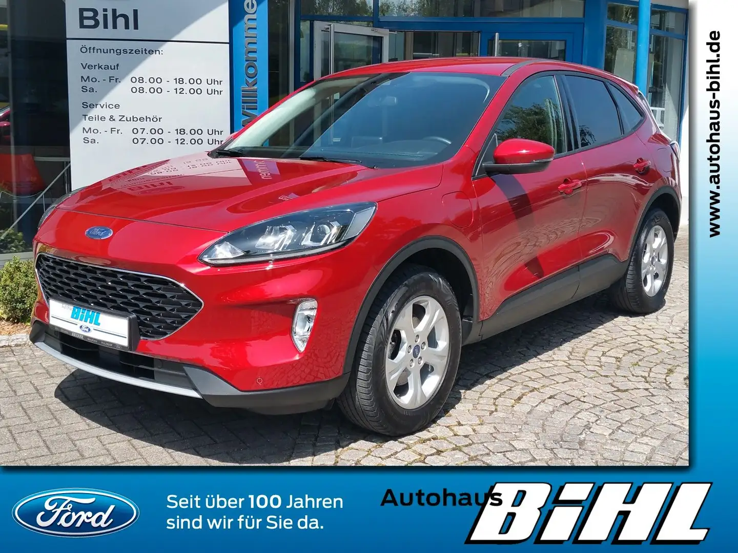 Ford Kuga Plug-In-Hybrid Navi AHK schw. Winterp. 1.Ha Rot - 1