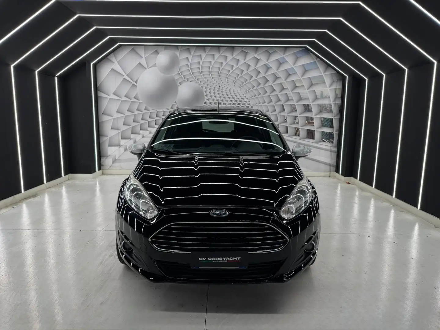 Ford Fiesta 1.5 TDCI 75CV-5P-TITANIUM-KM CERT-12M GAR-PERMUTE Negro - 1