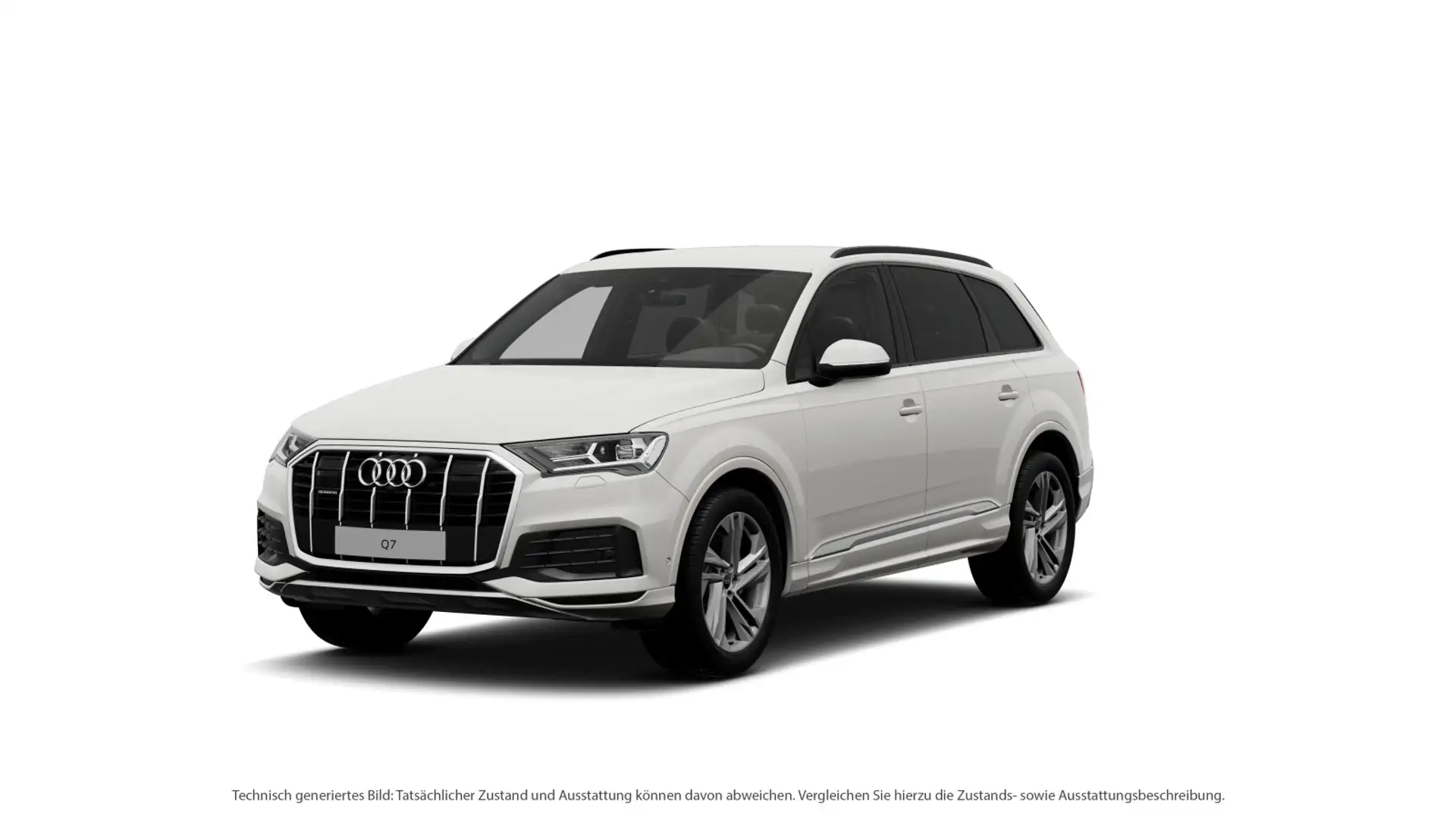 Audi Q7 45 TDI quattro tiptronic S-Line Memory Keyles Weiß - 2