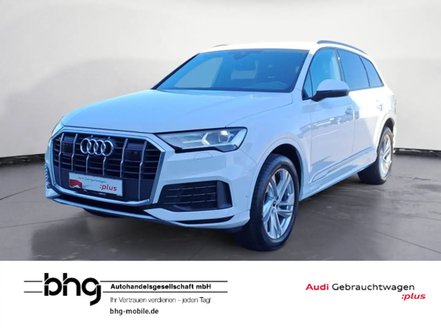 Audi Q7 45 TDI quattro tiptronic S-Line Memory Keyles Weiß - 1