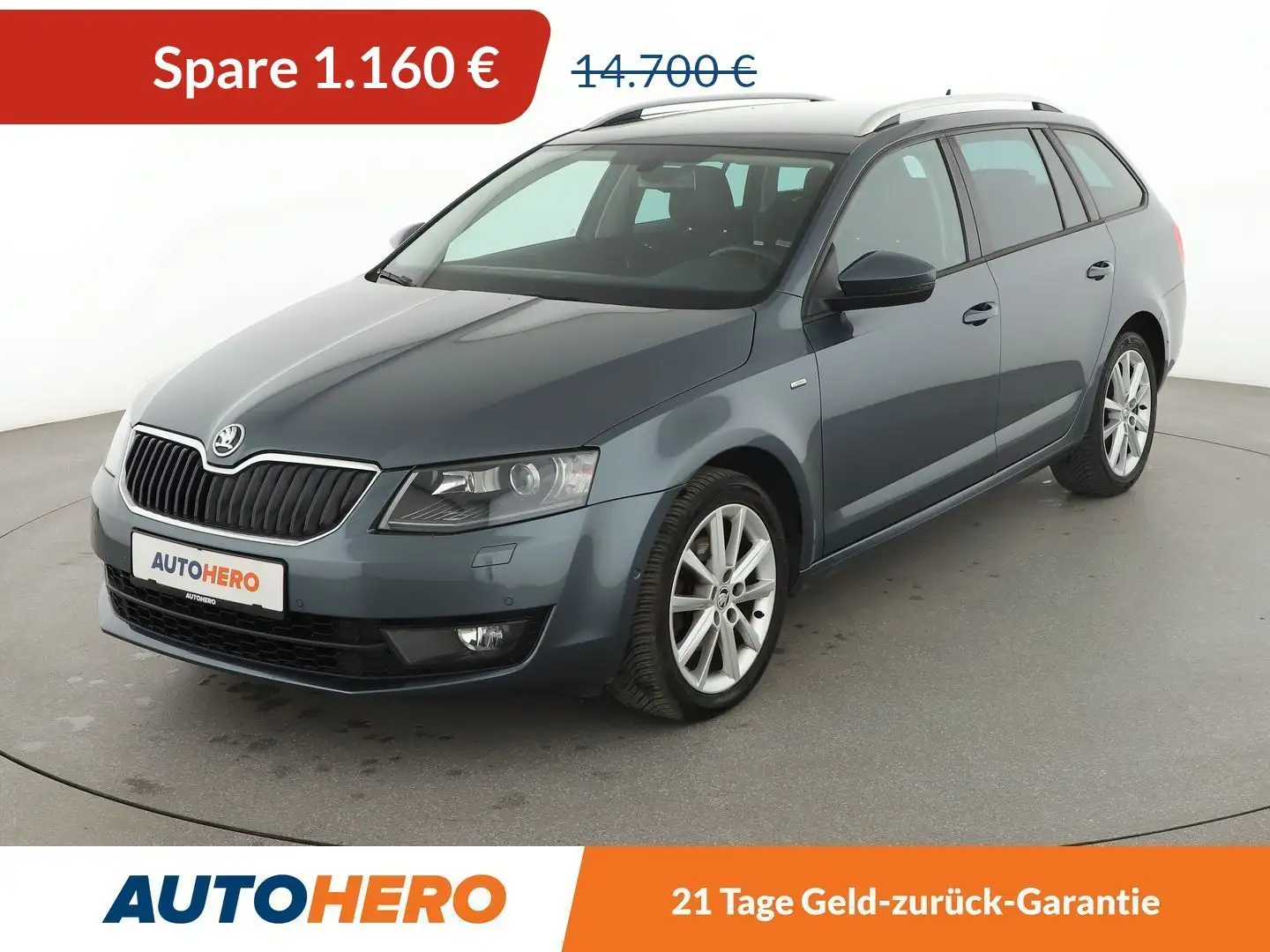 Skoda Octavia 1.4 TSI Joy Aut*NAVI*XENON*TEMPO*PDC*SHZ* Grau - 1