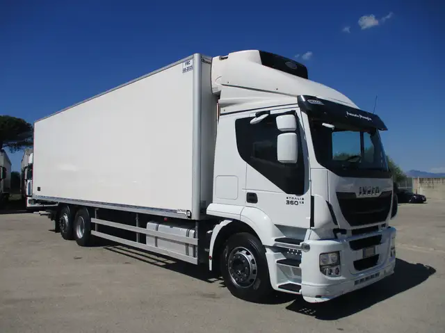 Iveco STRALIS 360 E5 FRIGO+SPONDA 9.60M 23P ATPFNA 08/28