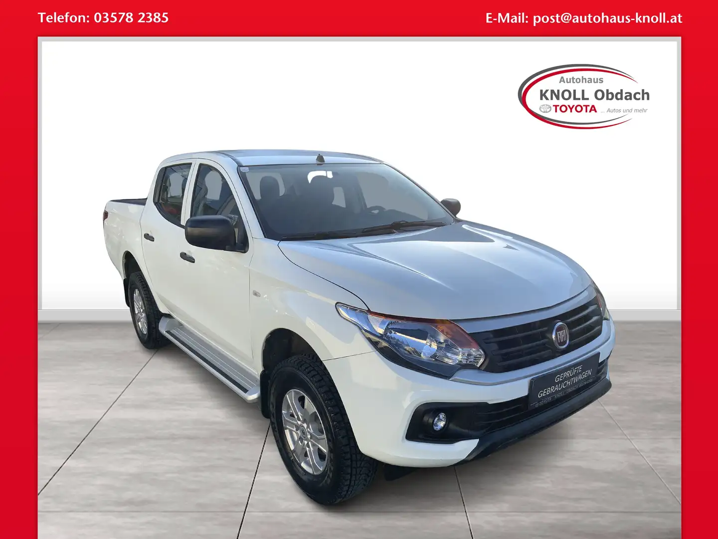 Fiat Fullback Double Cab SX Basis Blanc - 1