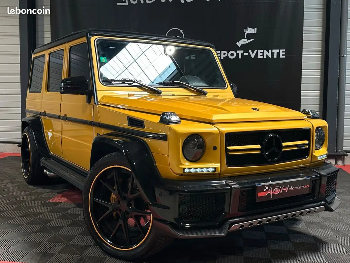 Mercedes-Benz G 63 AMG 5.5 V8 Bi-Turbo 571cv 7G-Tronic Speedshift  Giallo - 2