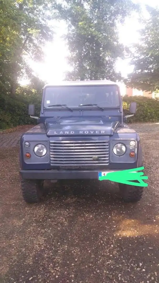 Land Rover Defender Defender 130 Crew Cab E Blauw - 1