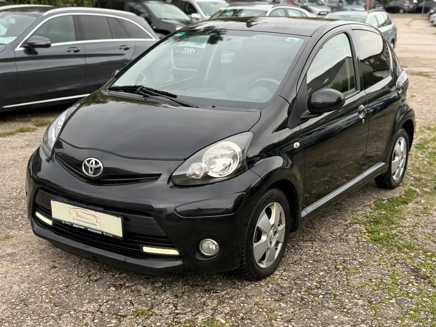 Toyota Aygo 1.0 Connect*Klima*LMF*LED* Schwarz - 1