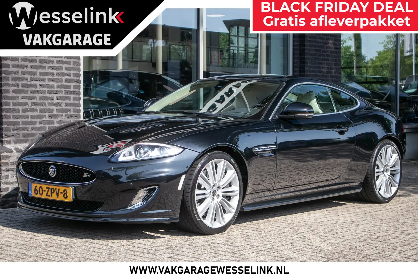 Jaguar XKR 5.0 V8 S/C Coupé - Uniek ! Schwarz - 1