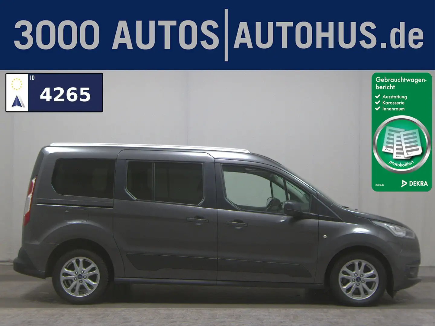 Ford Grand Tourneo Connect 1.5 TDCi Trend Navi RFK Gris - 1