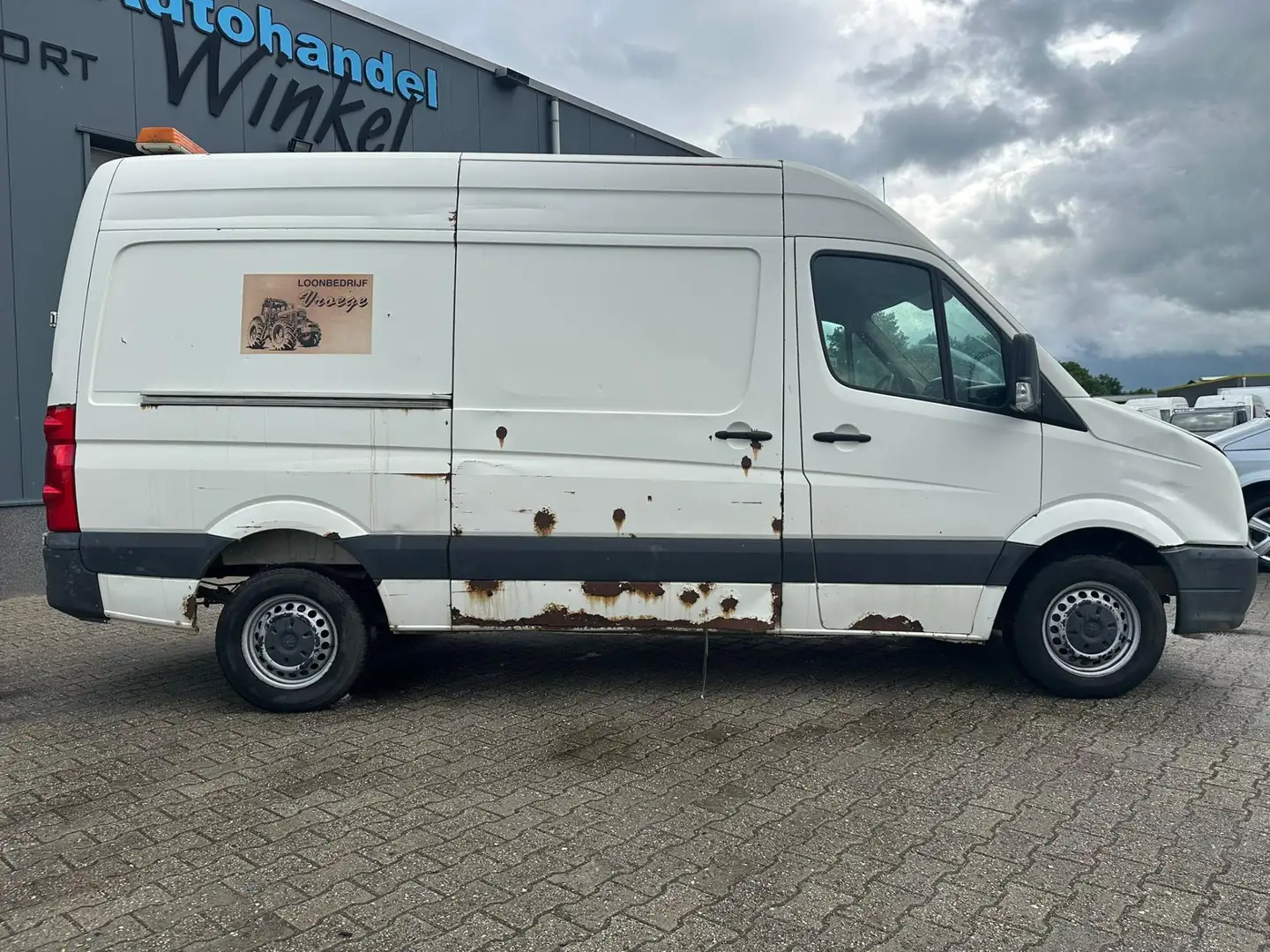 Volkswagen Crafter 35 2.5 TDI L2H2 AIRCO CRUISE MANUAL GEAR Wit - 2
