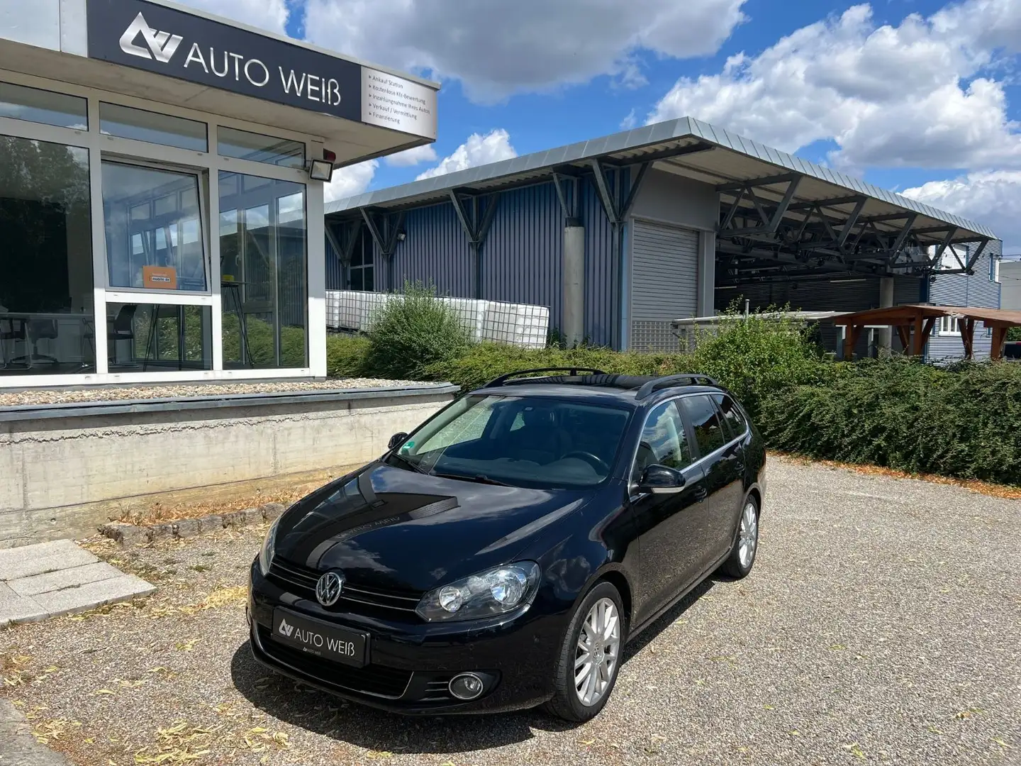 Volkswagen Golf VI Variant Style 4Motion/PANO/AHK/SHZ/TEMPO Zwart - 1