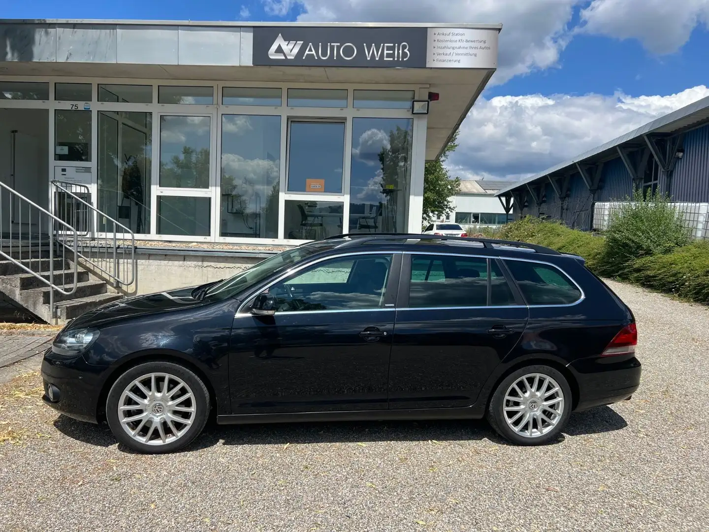 Volkswagen Golf VI Variant Style 4Motion/PANO/AHK/SHZ/TEMPO Zwart - 2