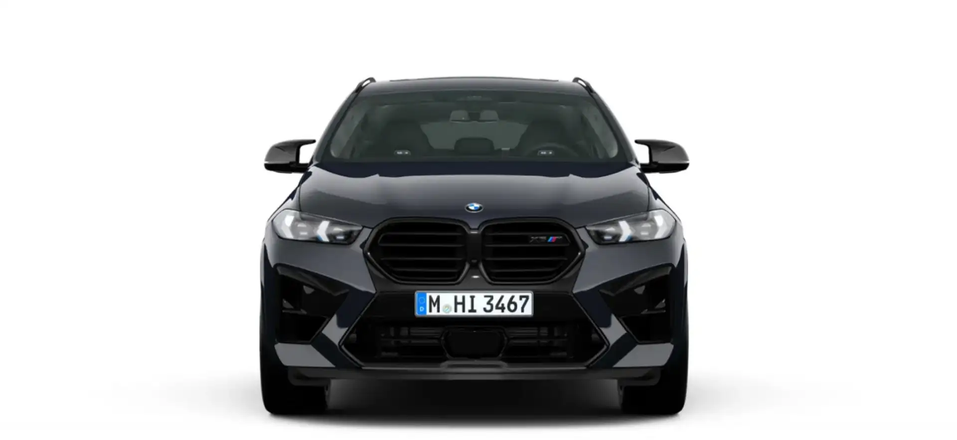 BMW X6 M Competition. CARBONSCHWARZ. OKTOBER 2025. Noir - 1