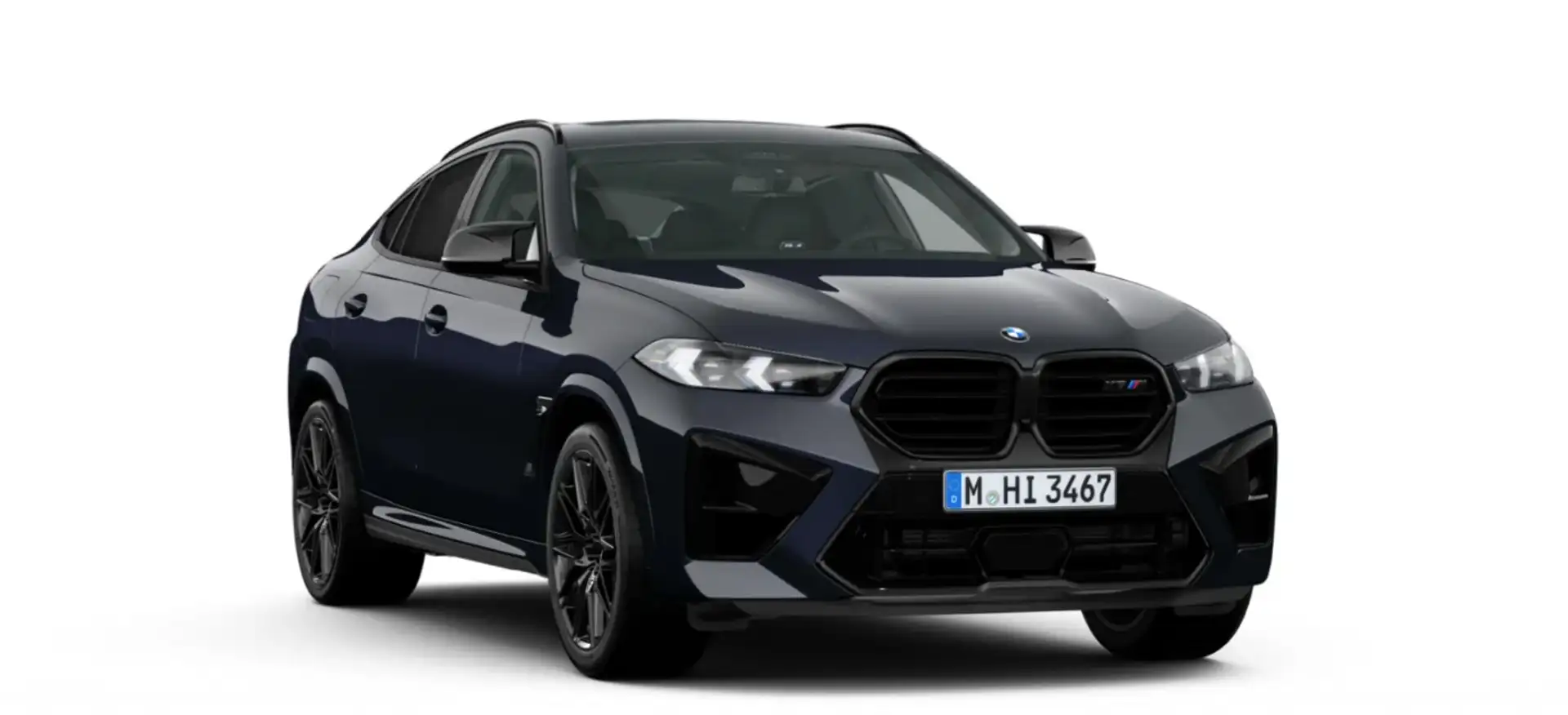 BMW X6 M Competition. CARBONSCHWARZ. OKTOBER 2025. Noir - 2