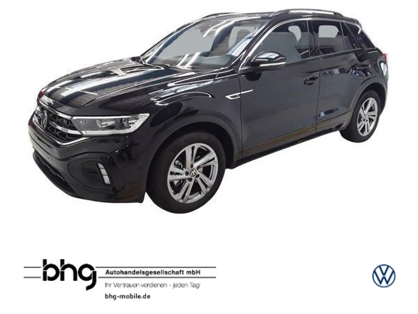 Volkswagen T-Roc R-Line 1,5 TSI OPF DSG Schwarz - 1