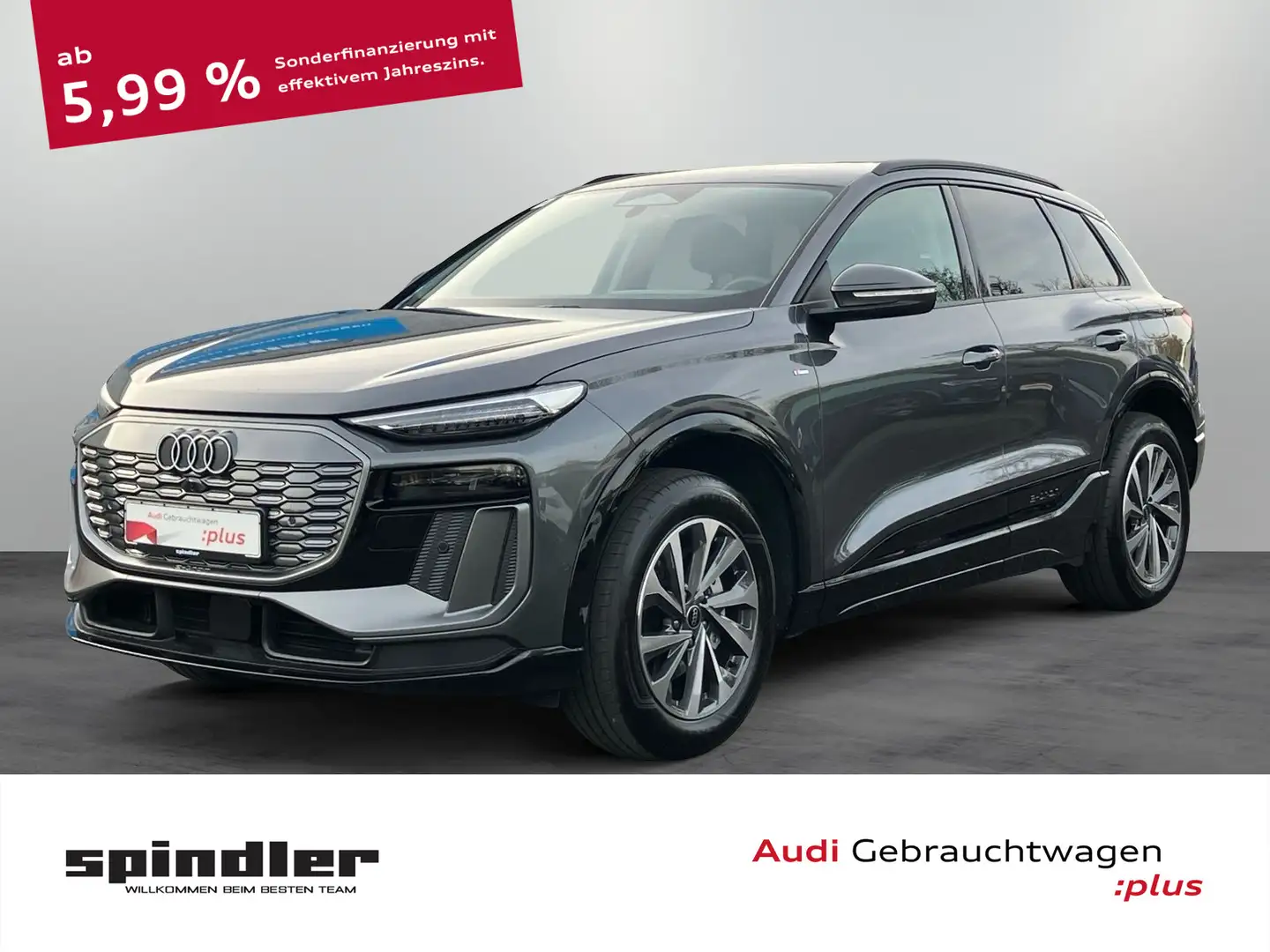 Audi Sonstige Q6 e-tron S-Line / Tech, Standklima, Navi+, 360° Grau - 1