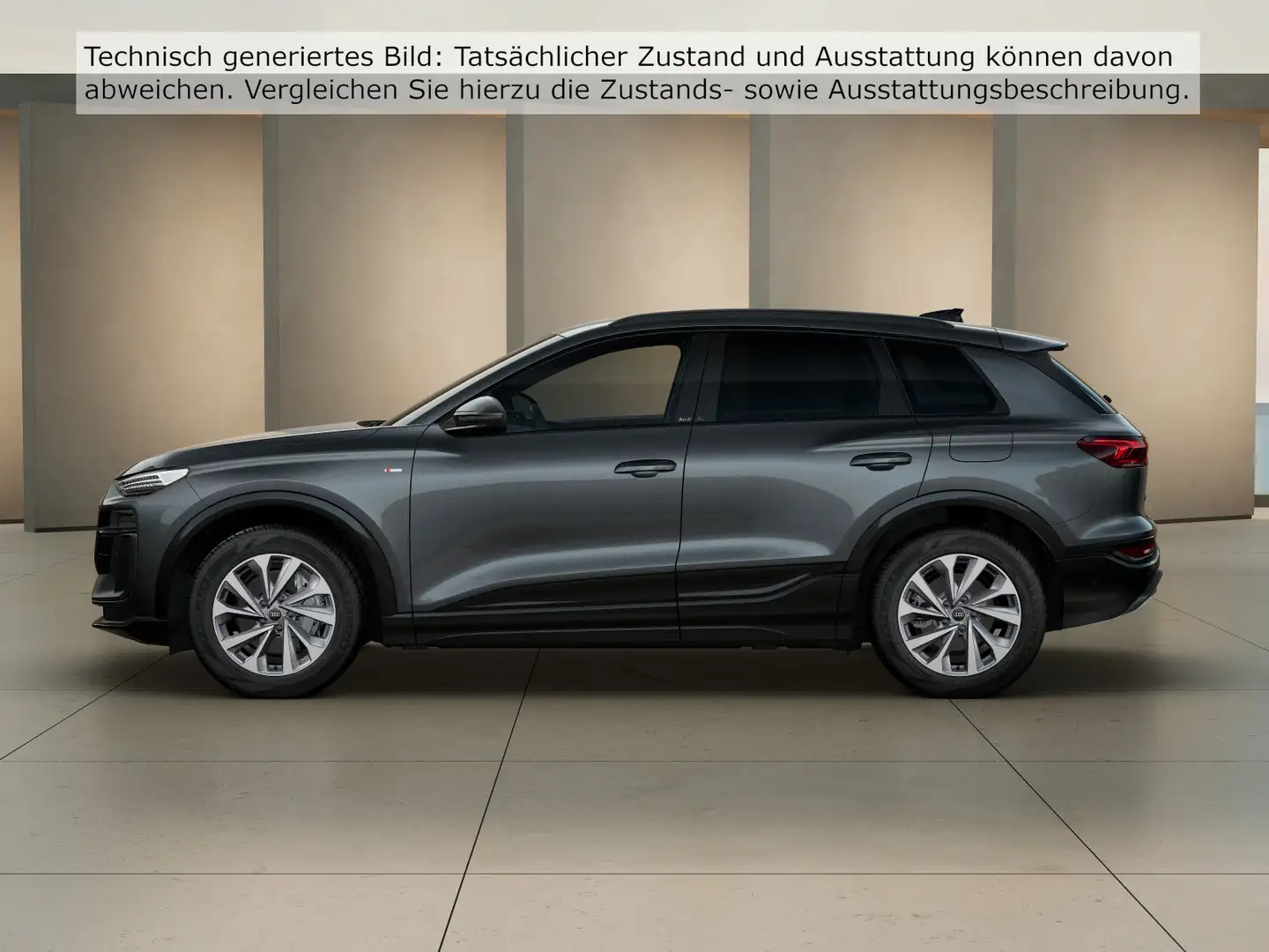 Audi Q6 e-tron S-Line / Navi+, Tech, 360°, LED+, ACC Grau - 2