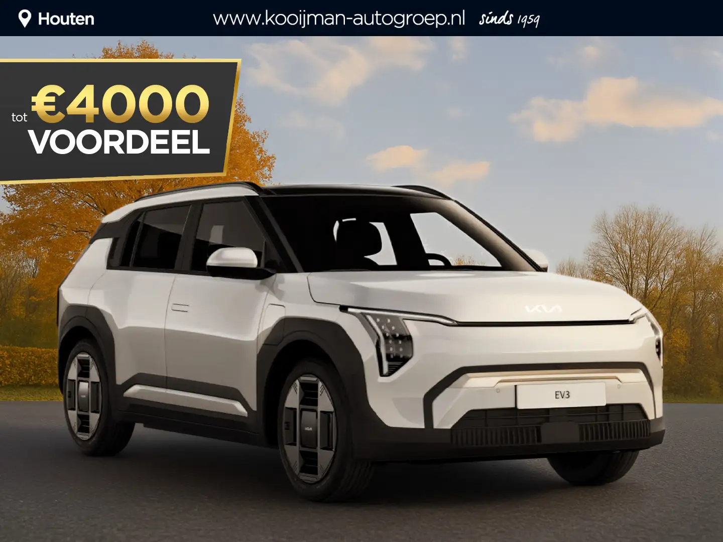 Kia EV3 Air 58.3 kWh €32.995,- RIJKLAAR! Nu €4.000,- voord - 1