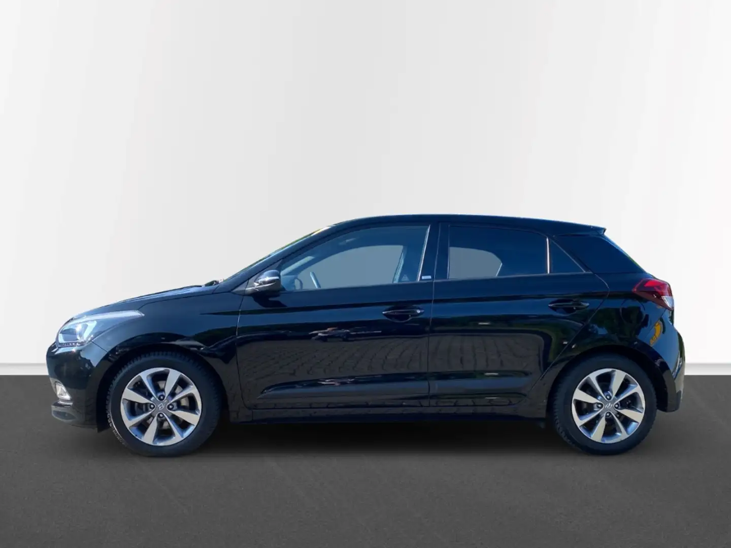 Hyundai i20 1.0 Passion Blue Navi Klimaautom SHZ LenkradHZG Sp Schwarz - 2