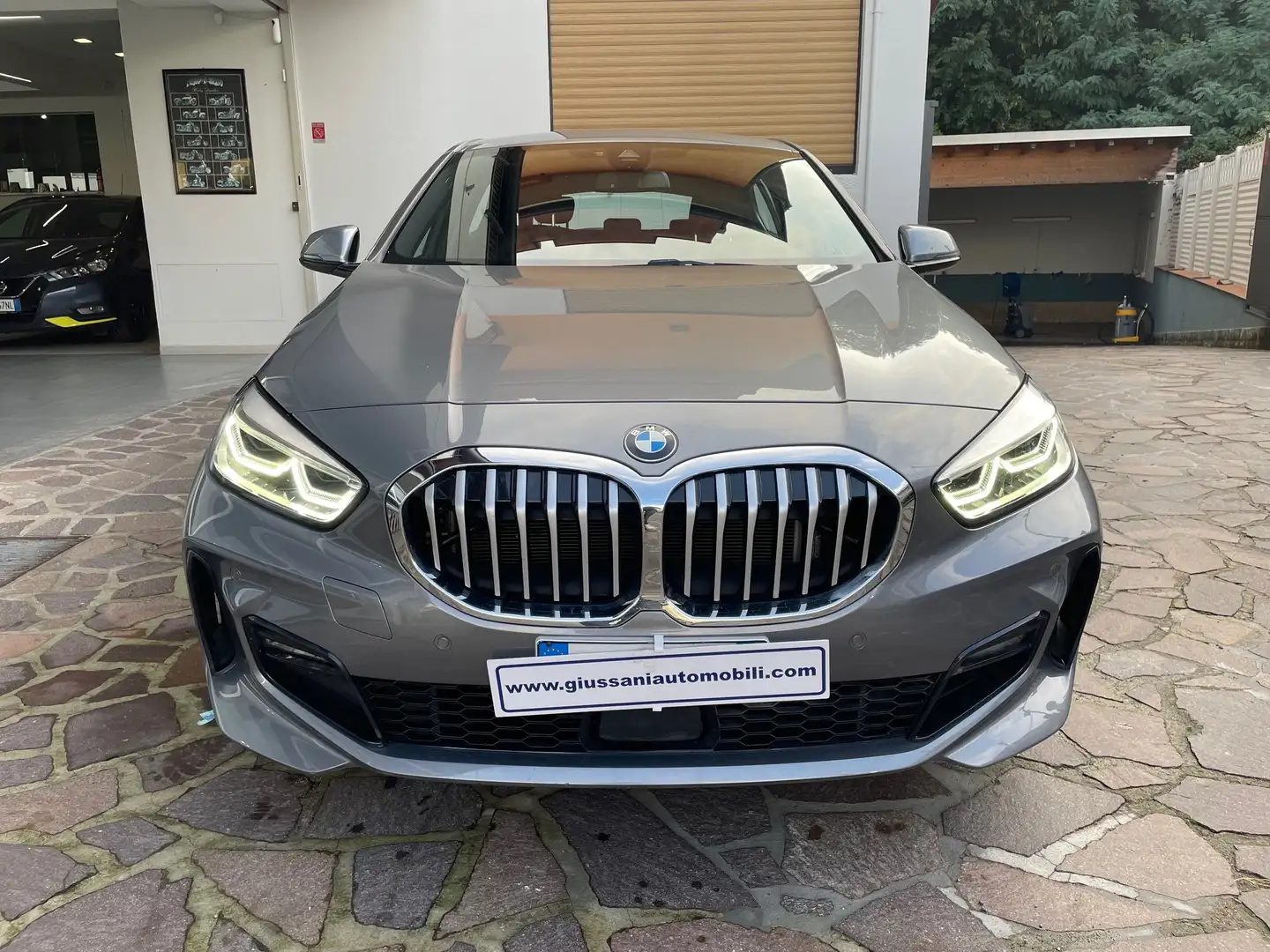 BMW 116 d Msport auto UNICO PROPRIETARIO BELLISSIMA Grau - 2
