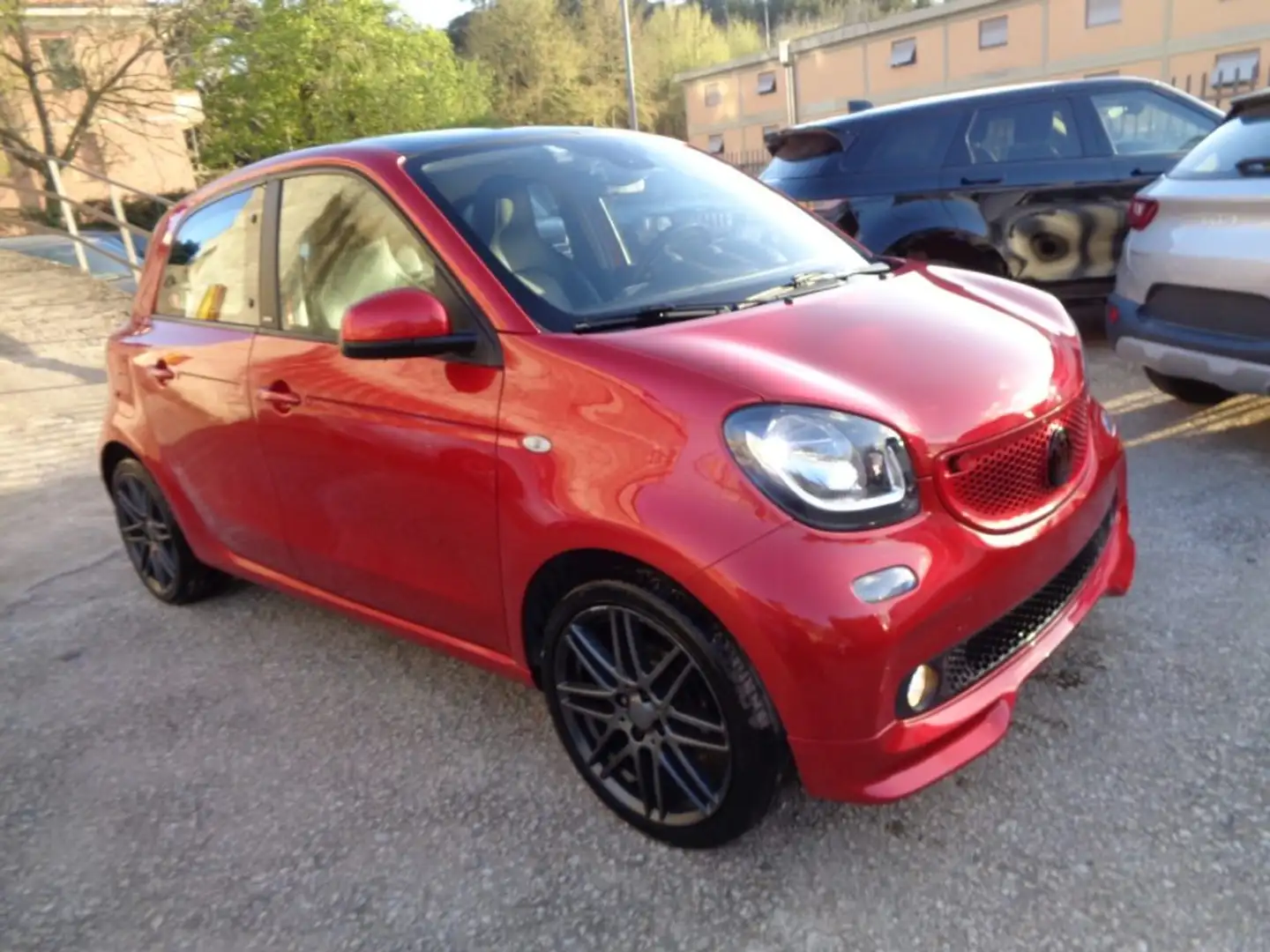 smart forFour 900 TURBO PASSION ALL.BRABUS VETRSCUR"17 TETTO ITA Rouge - 1