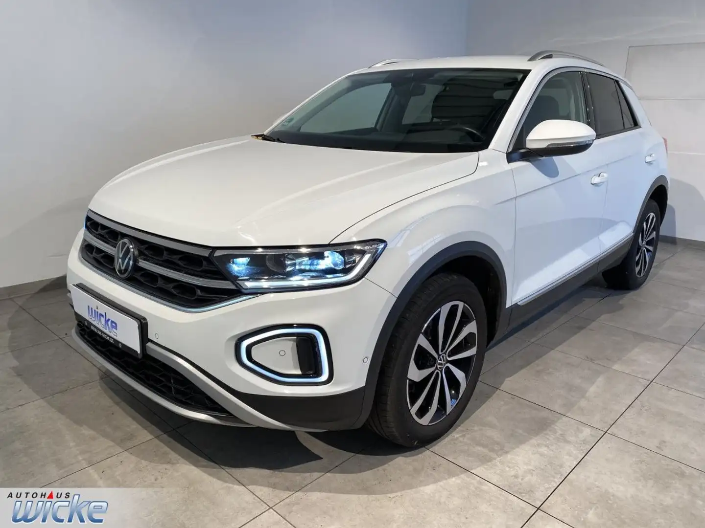 Volkswagen T-Roc 1.5 TSI Style NAVI KLIMA LANE ASSIST LED BLU Blanc - 2