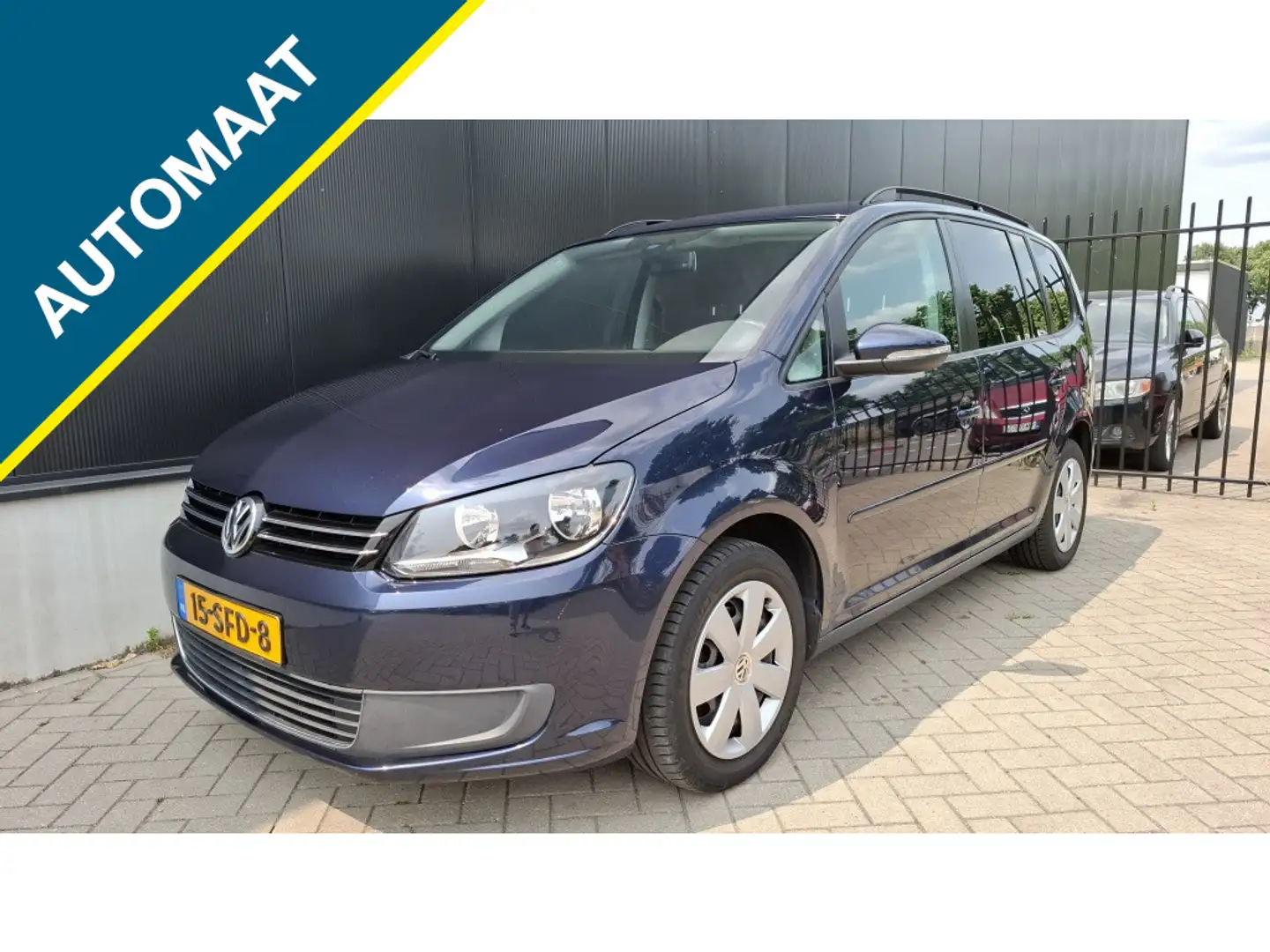 Volkswagen Touran 2Eig Navi Cruise ECC NAP 1.4 TSI Comfortline Blau - 1