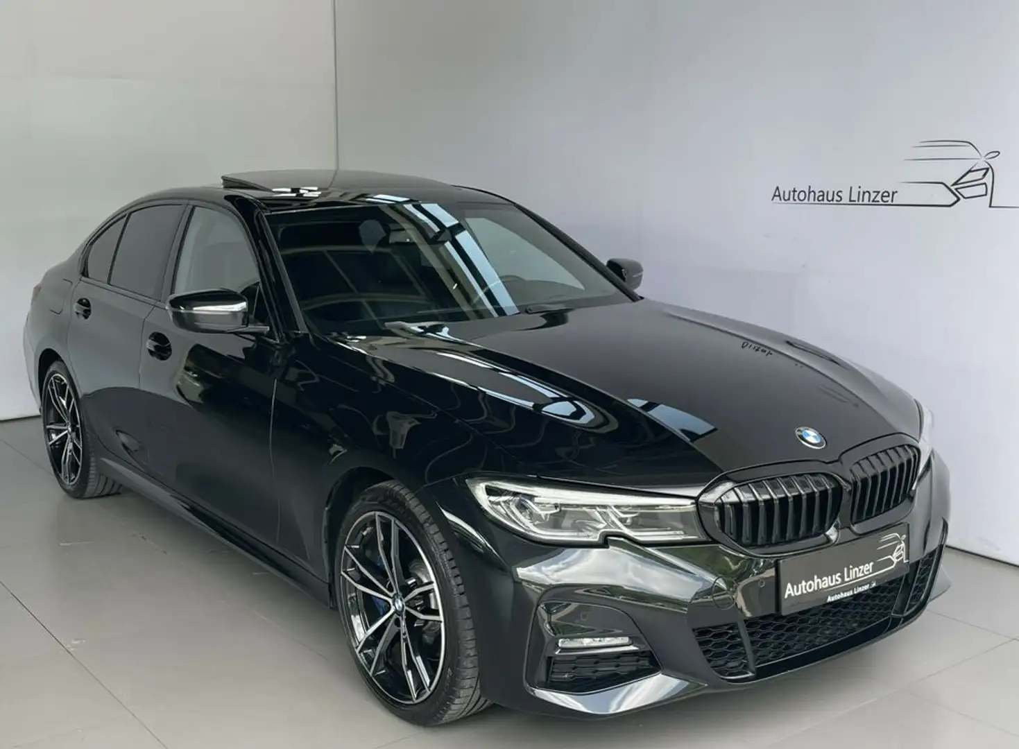 BMW 330 e xDrive M *LASER*HuD*SD*Keyles*Ambiente*DAB*19 Noir - 1