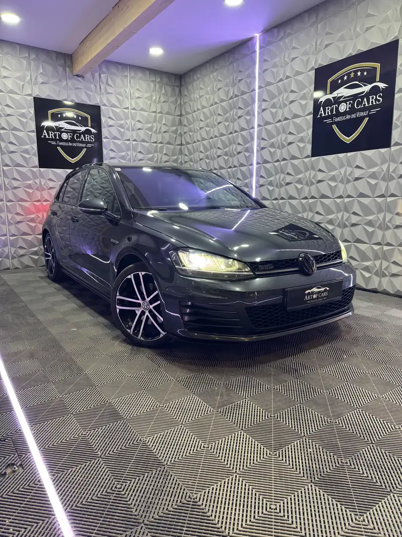Volkswagen Golf GTD 2,0 TDI DSG 95.000 KM/Xenon/PDC/Navi/SHZ Grau - 1