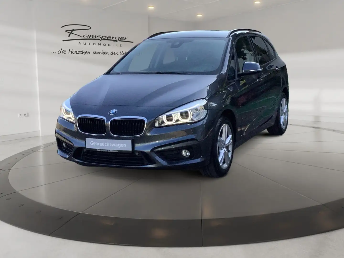 BMW 220D Active Tourer Automatik AHK LED Navi  Kamer Grau - 2