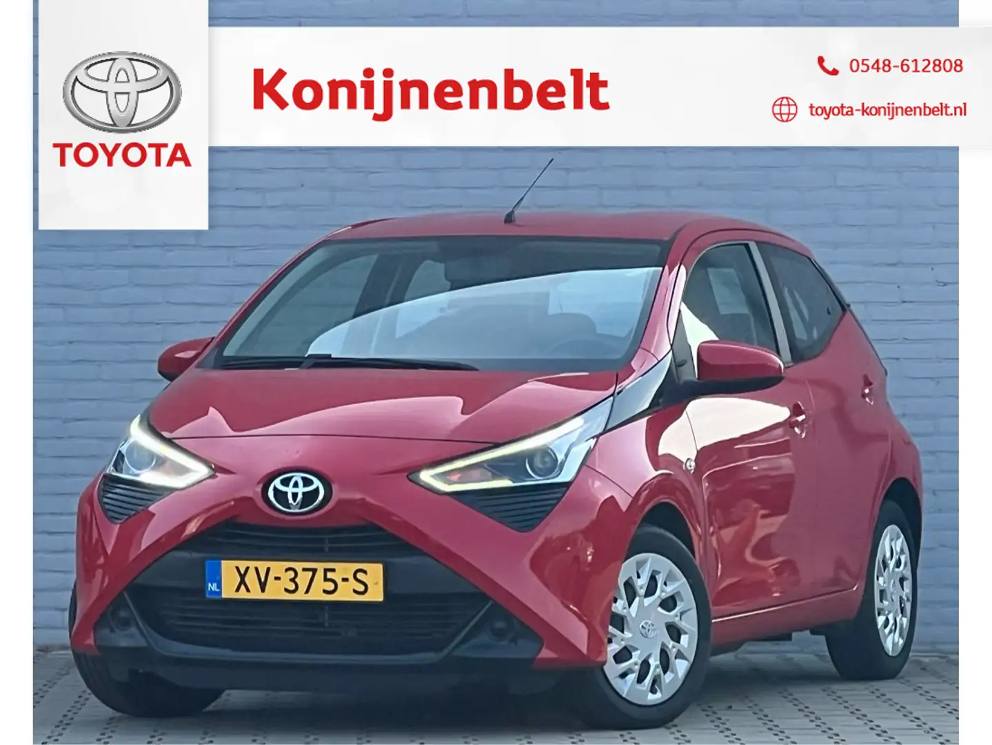 Toyota Aygo 1.0 VVT-i x-play 5-deurs | Trekhaak | NL auto | Ai Rouge - 1