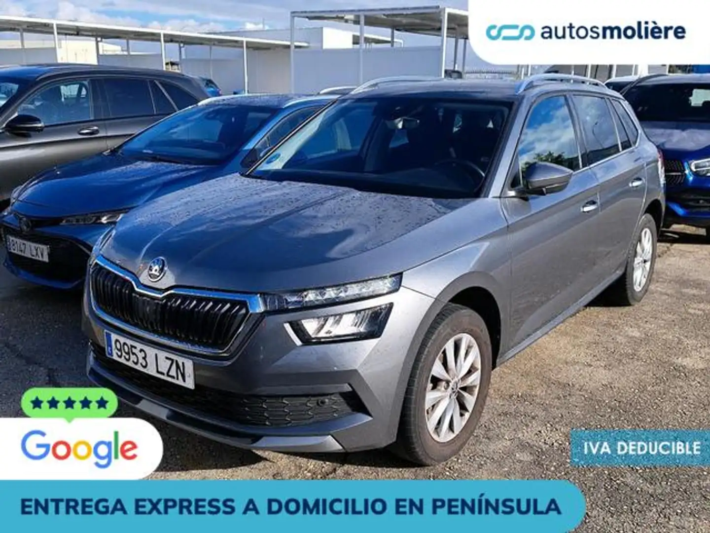 Skoda Kamiq 1.0 TSI Emotion 81kW Gris - 1