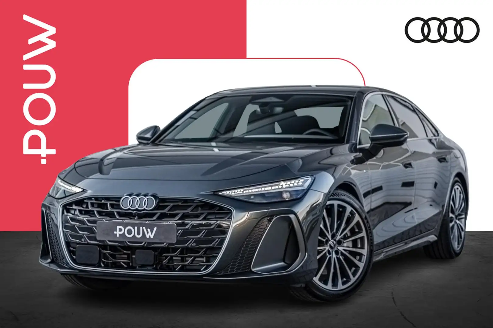 Audi A6 Limousine 2.0 e-hybrid 299pk quattro S-line editio Grijs - 1