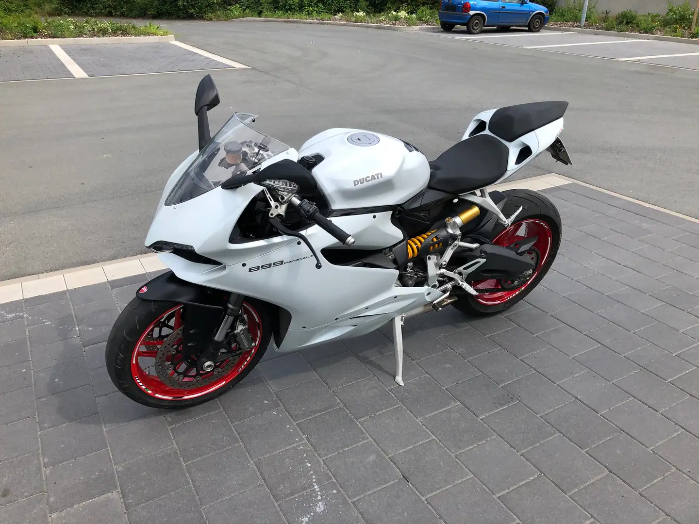 Ducati 899 Panigale Bianco - 1