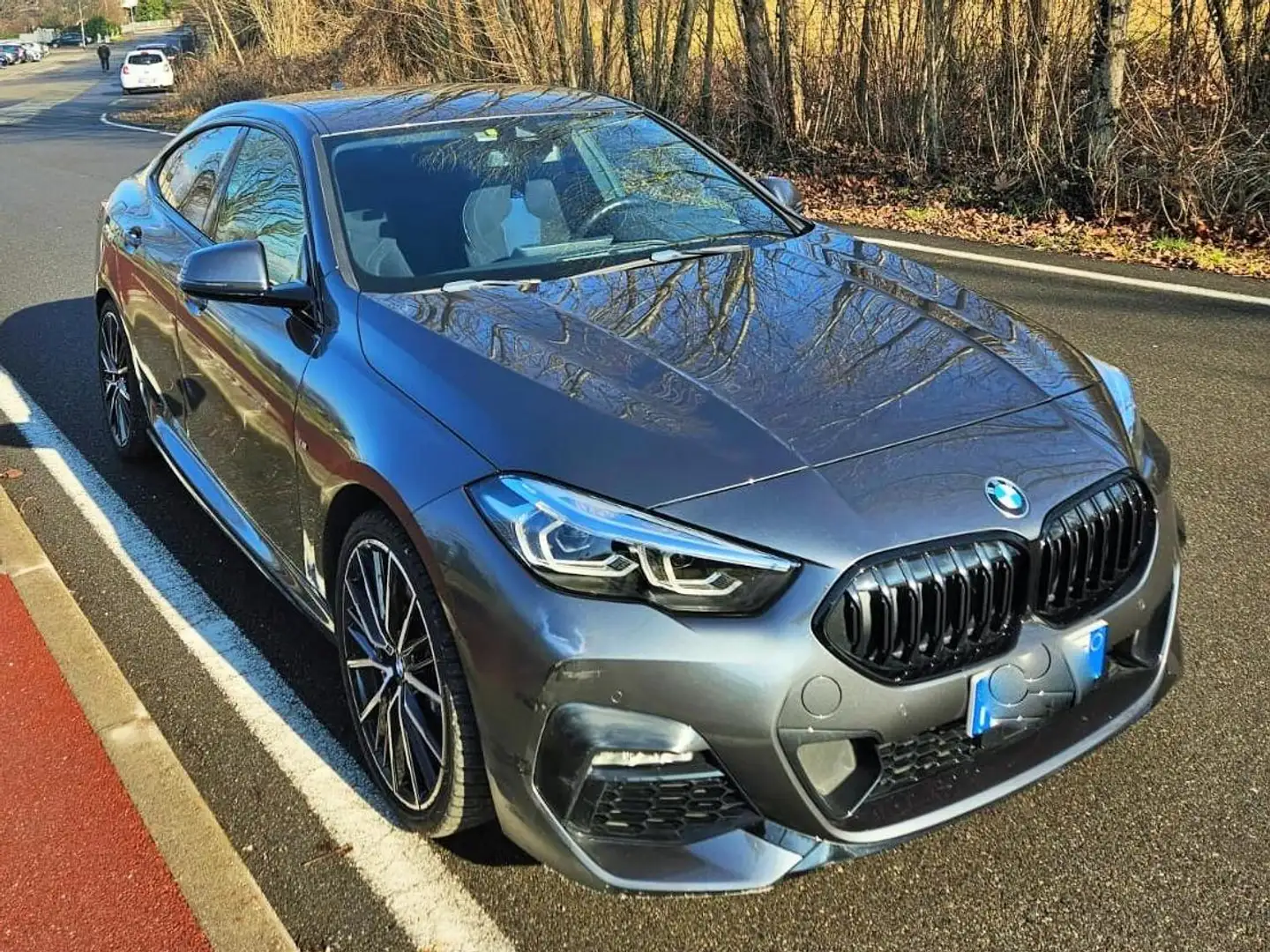 BMW 220 Serie 2 F44 Gran Coupe 220i Gran Coupe Msport auto Grigio - 1