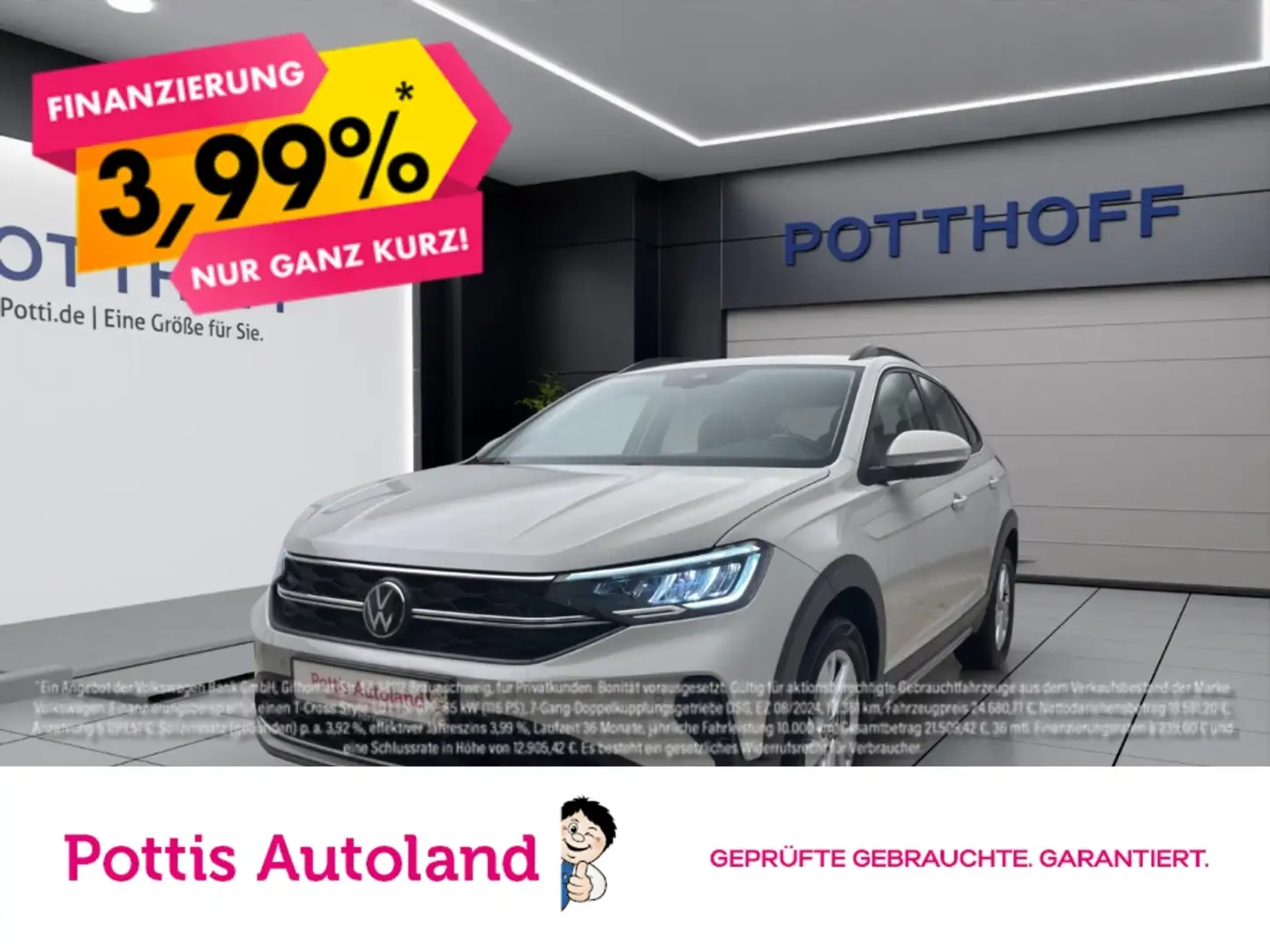 Volkswagen Taigo 1.0 TSI LIFE KAMERA PDC LED KLIMA Grau - 1