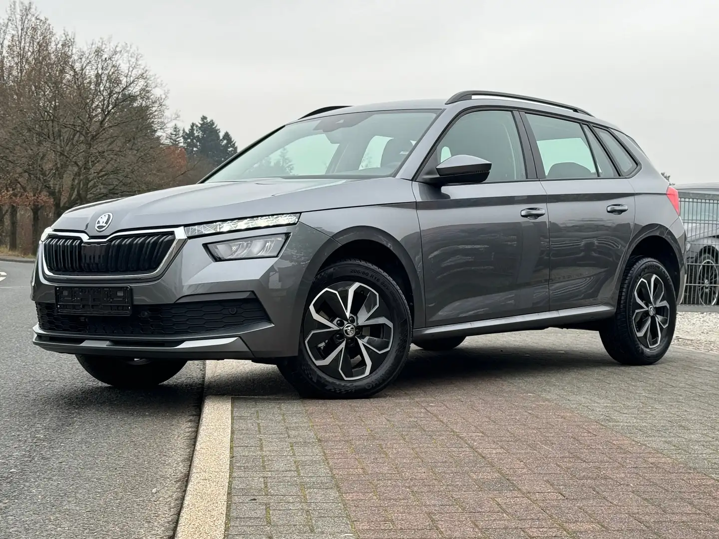 Skoda Kamiq Selection Navi Rkam Unfallfrei LED NeuwagenZustand Gris - 1