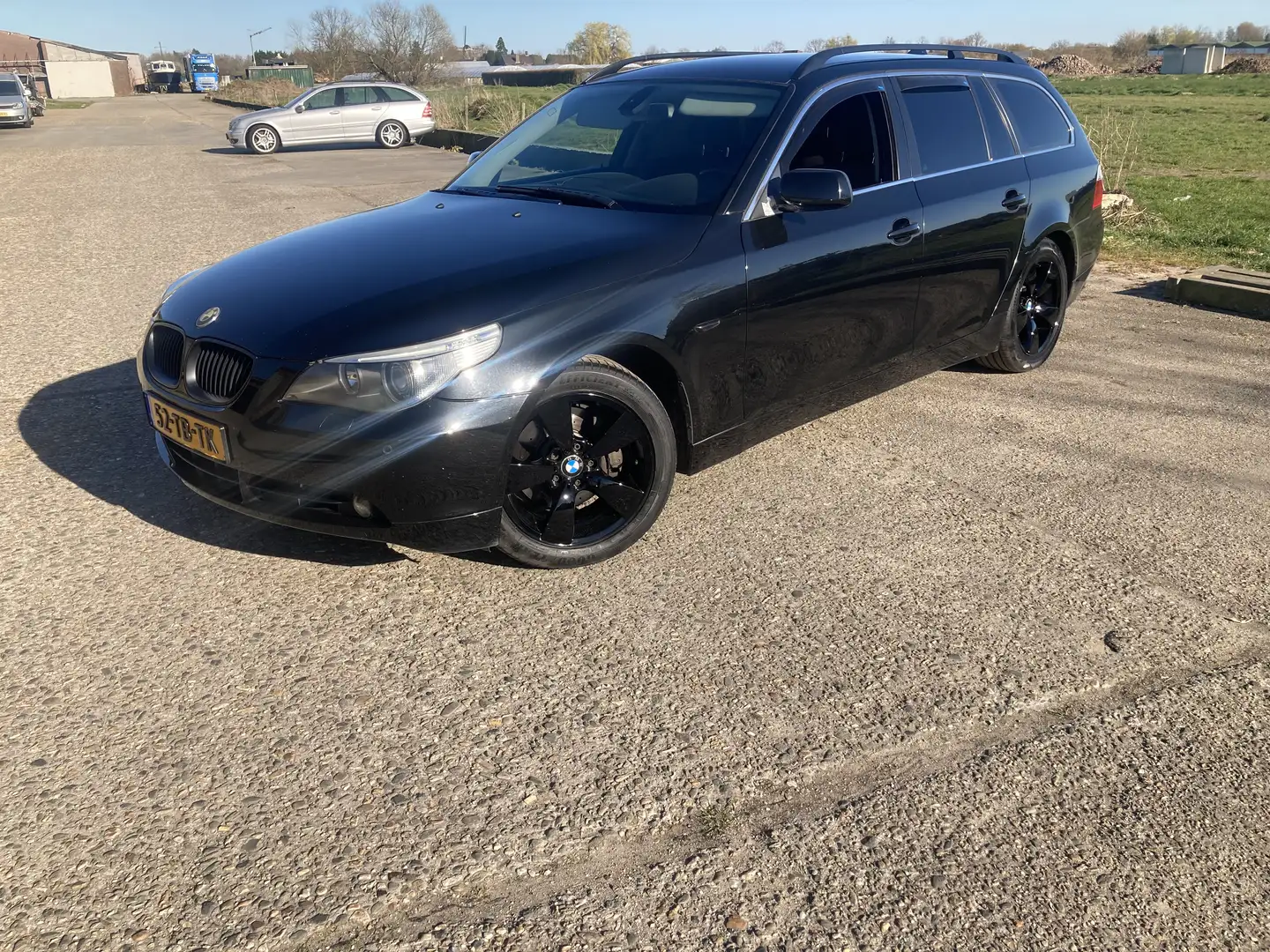 BMW 525 525i executive lpg! Zwart - 2