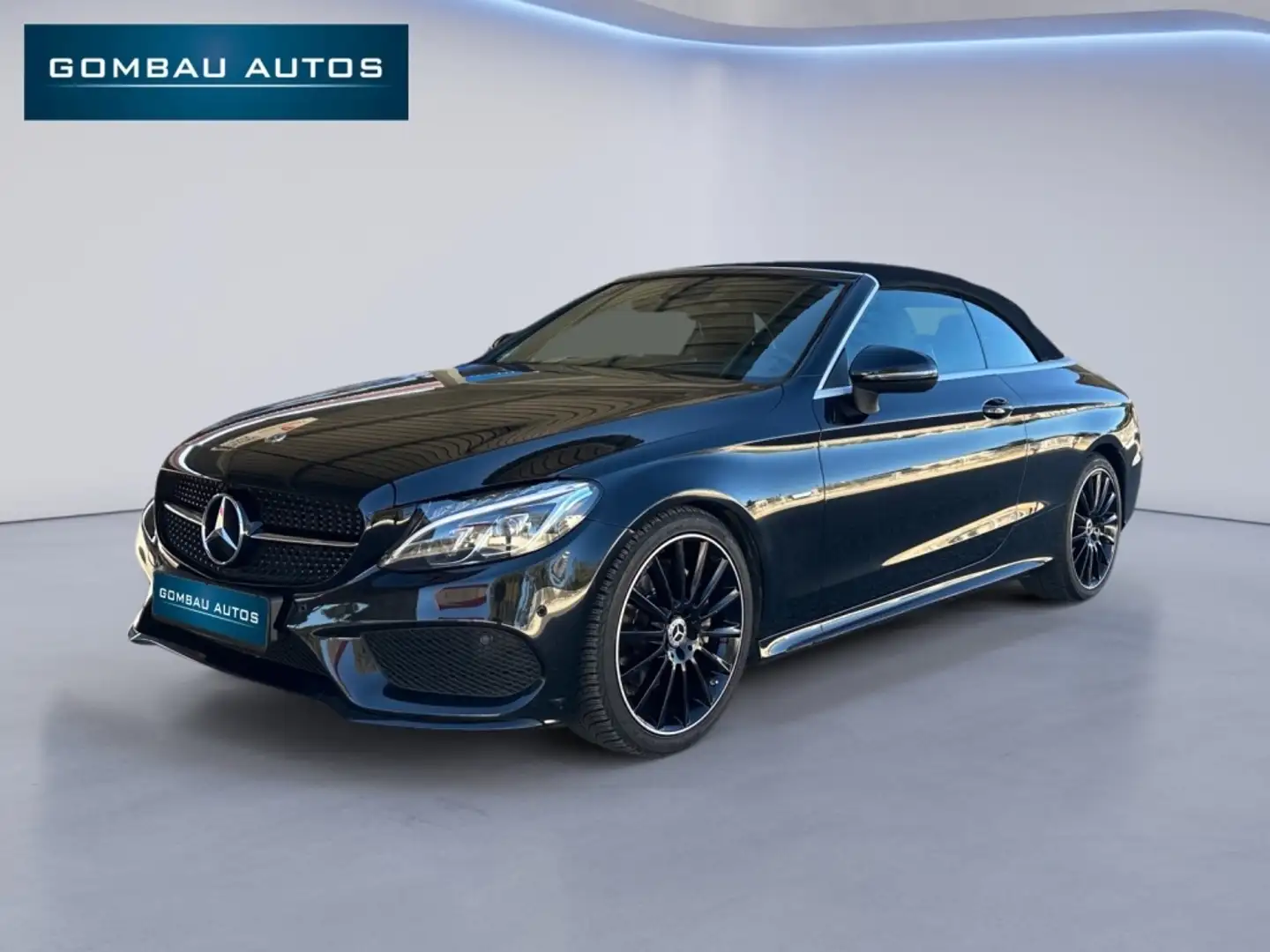 Mercedes-Benz C 220 Cabrio 220d 9G-Tronic Noir - 1