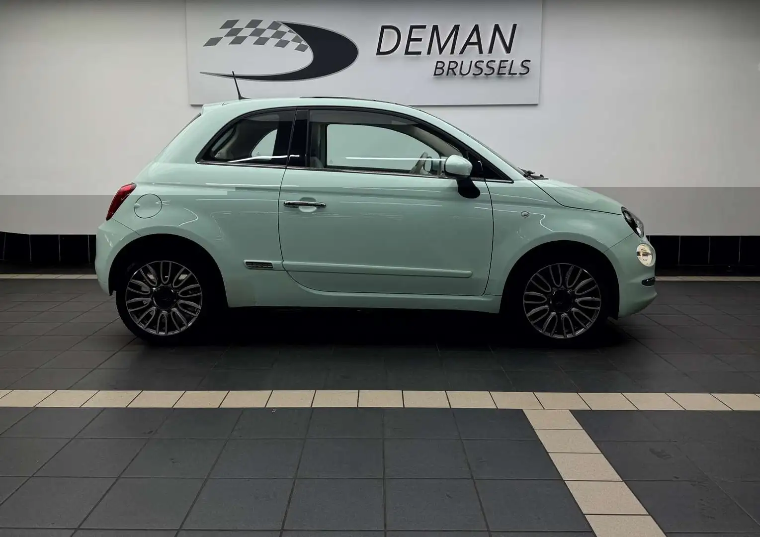 Fiat 500 1.2i Pop - Man. - Toit Panoramique - Verde - 2
