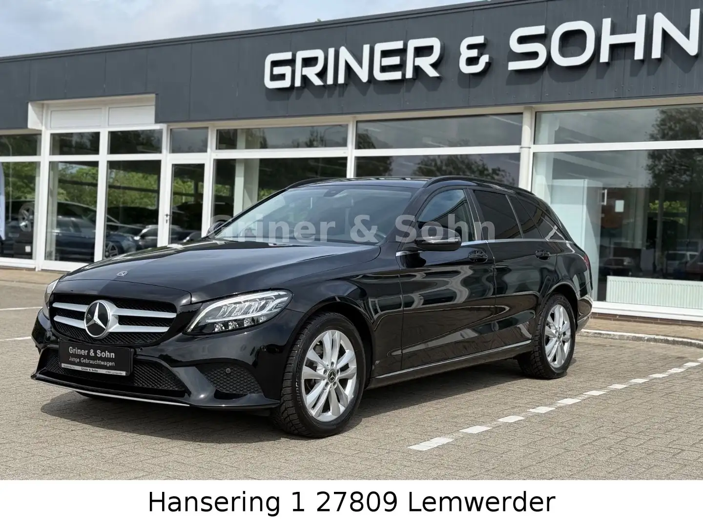Mercedes-Benz C 220 d 9-G T-Modell,LED-Licht,Navi,PDC V+H.3,49% Black - 1