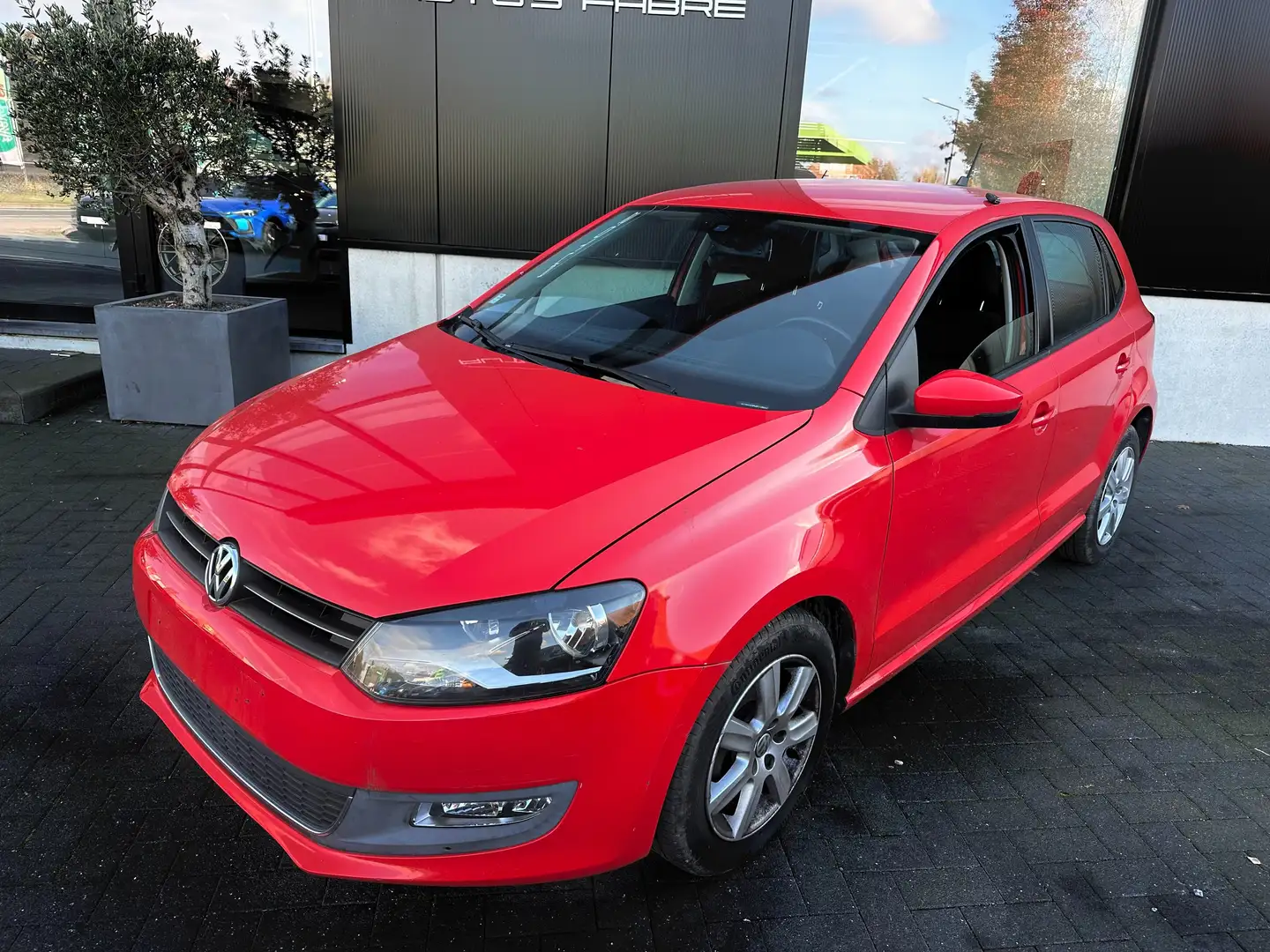 Volkswagen Polo 1.4 DSG Comfortline AUTOMAAT 38000km Rood - 1