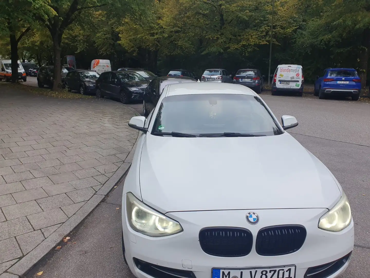 BMW 120 120d xDrive Fehér - 2