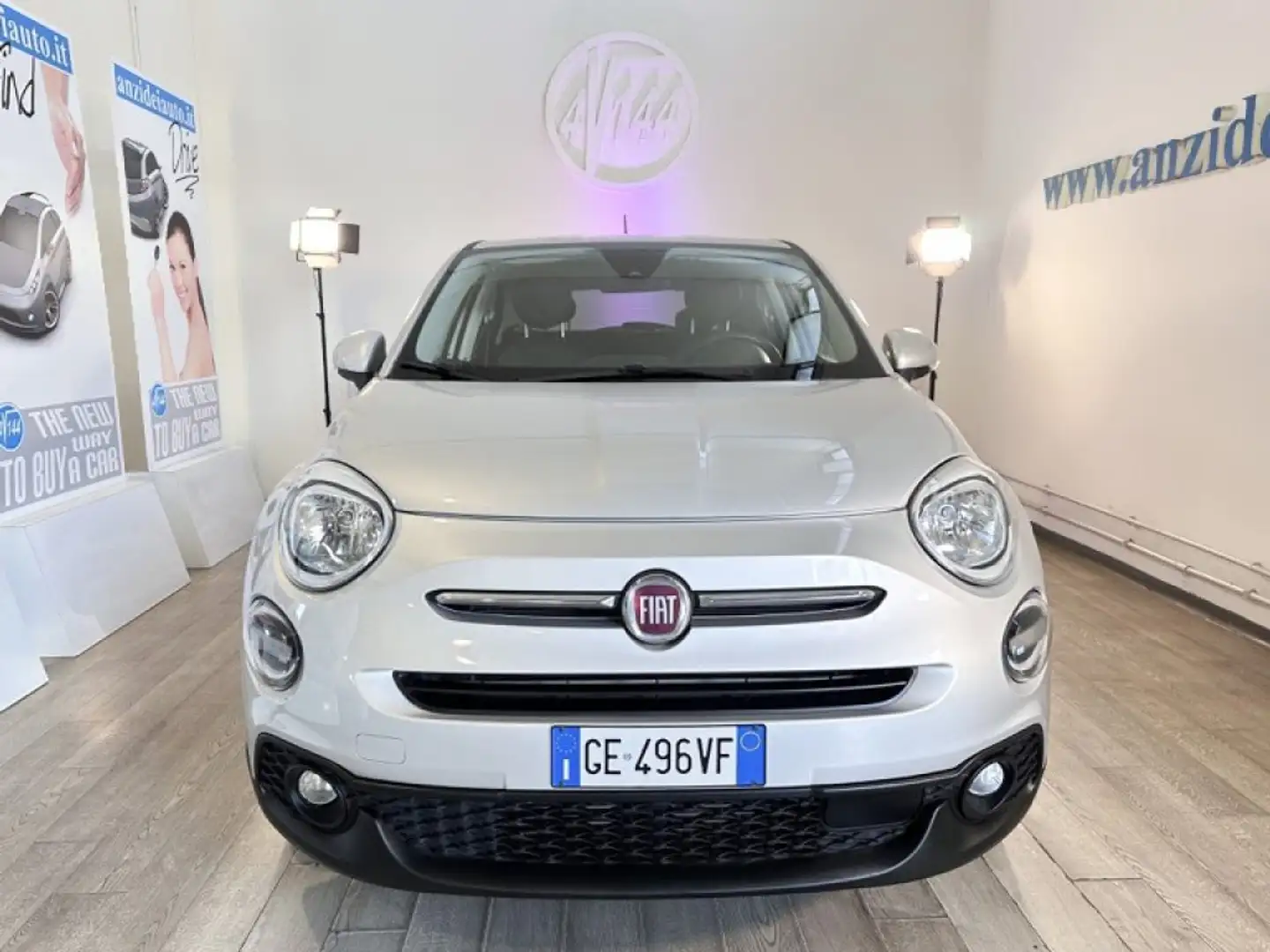 Fiat 500X 1.3 MultiJet 95 CV Connect Silber - 2